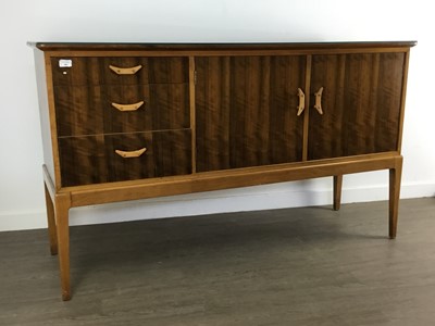 Lot 386 - VESPER FURNITURE, 'HOPEWELL' WALNUT AND BEECH SIDEBOARD