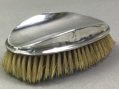 Lot 158 - SILVER MOUNTED CLOTHES BRUSH