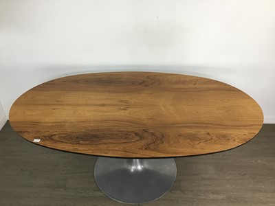 Lot 459 - MAURICE BURKE FOR ARKANA, ROSEWOOD 'TULIP' DINING TABLE
