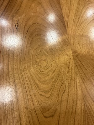 Lot 459 - MAURICE BURKE FOR ARKANA, ROSEWOOD 'TULIP' DINING TABLE