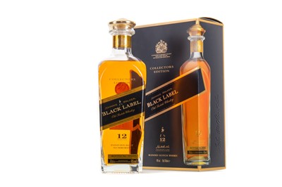 Lot 139 - JOHNNIE  WALKER 12 YEAR OLD BLACK LABEL COLLECTORS EDITION