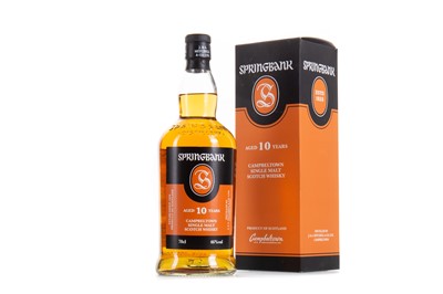 Lot 153 - SPRINGBANK 10 YEAR OLD 2019 RELEASE