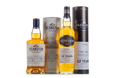Lot 172 - GLENGOYNE 12 YEAR OLD AND DEANSTON 12 YEAR OLD