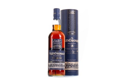 Lot 182 - GLENDRONACH 18 YEAR OLD ALLARDICE