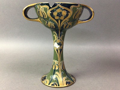 Lot 1 - WILLIAM MOORCROFT FOR MCINTYRE & CO., FLORIAN WARE PEDESTAL BOWL