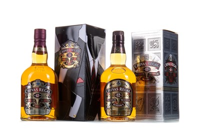 Lot 193 - CHIVAS REGAL 12 YEAR OLD AND PATRICK GRANT LIMITED EDITION