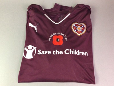 Lot 243 - TWO HEARTS FOOTBALL CLUB JERSEYS