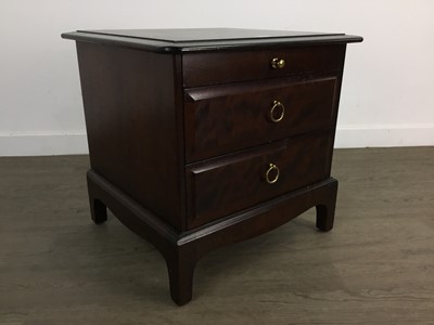 Lot 248 - STAG MINSTRAL TWO DRAWER BEDSIDE CHEST