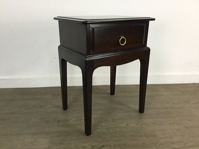 Lot 248 - STAG MINSTRAL TWO DRAWER BEDSIDE CHEST