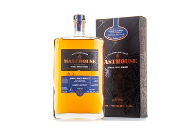 Lot 224 - COPPER RIVET MASTHOUSE 2018 SINGLE CASK #137 50CL