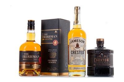 Lot 225 - 3 BOTTLES OF IRISH WHISKEY