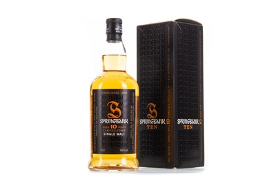 Lot 232 - SPRINGBANK 10 YEAR OLD 2015 RELEASE