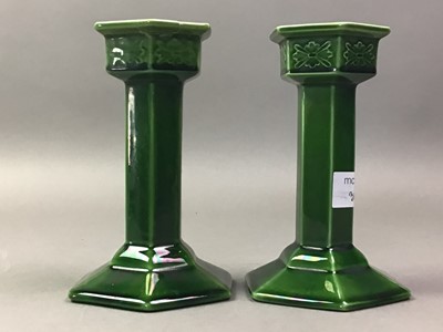 Lot 310 - PAIR OF WARDLE CANDLESTICKS