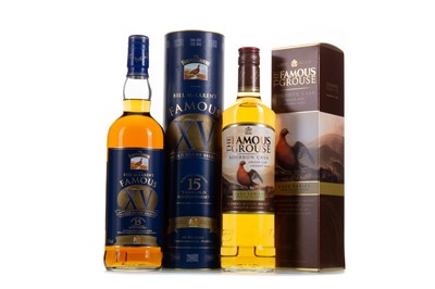 Lot 179 - FAMOUS GROUSE 15 YEAR OLD BILL MCLAREN AND BOURBON CASK