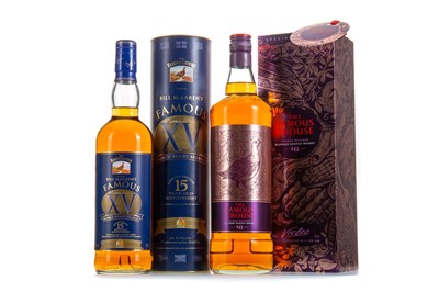 Lot 190 - FAMOUS GROUSE 16 YEAR OLD VIC LEE 1L AND 15 YEAR OLD BILL MCLAREN