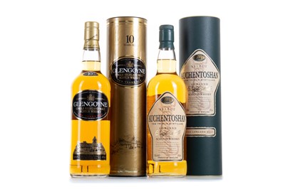 Lot 260 - GLENGOYNE 10 YEAR OLD AND AUCHENTOSHAN SELECT