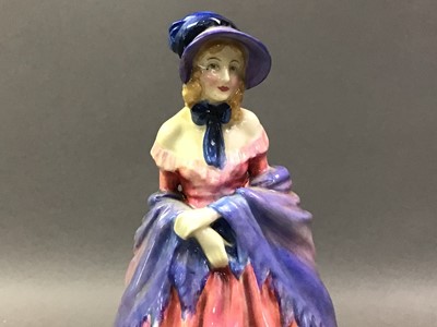 Lot 420 - ROYAL DOULTON FIGURE OF 'VICTORIAN LADY'