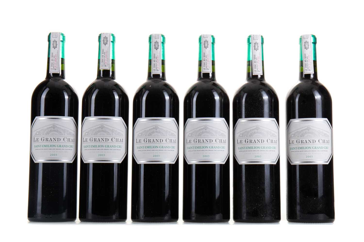 Lot 633 - 6 BOTTLES OF 2005 LE GRAND CHAI SAINT-EMILION GRAND CRU