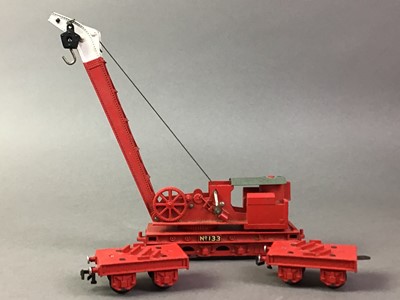 Lot 987 - HORNBY-DUBLO 4620 BREAKDOWN CRANE AND OTHERS