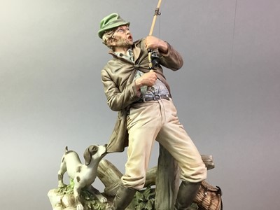 Lot 402 - CAPO DI MONTE FIGURE OF A FISHERMAN