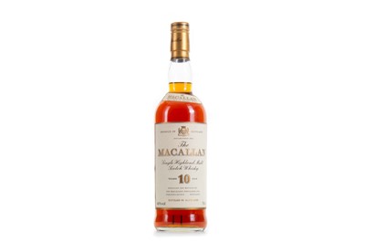 Lot 271 - MACALLAN 10 YEAR OLD 1980S 75CL