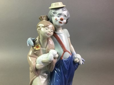 Lot 528 - THREE LLADRO FIGURES