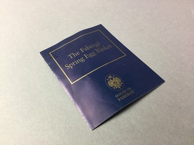 Lot 534 - FABERGE, SPRING EGG BASKET