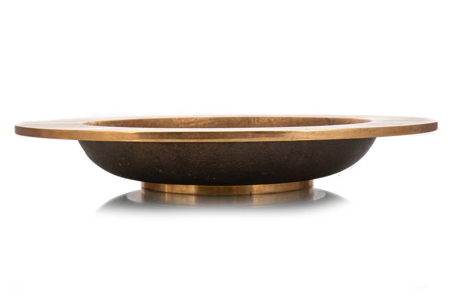Lot 263 - AALBÆK STAGER, MODERNIST BRONZE BOWL