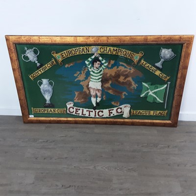 Lot 1515 - CELTIC F.C., VICTORY RUG