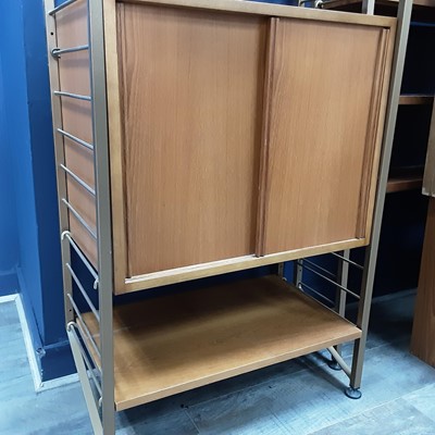 Lot 531 - ATTRIBUTED TO LADDERAX FOR STAPLES, MODULAR SHELVING UNIT