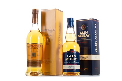 Lot 282 - GLENMORANGIE 10 YEAR OLD AND GLEN MORAY ELGIN CLASSIC