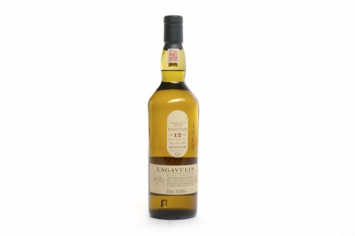 Lot 1332 - LAGAVULIN AGED 12 YEARS NATURAL CASK STRENGTH...