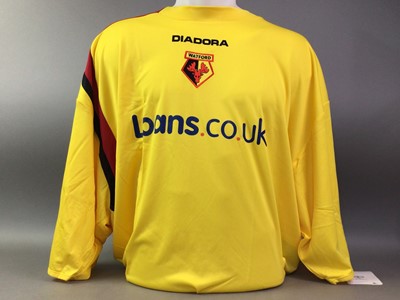 Lot 1631 - TWO WATFORD F.C. REPLICA JERSEYS