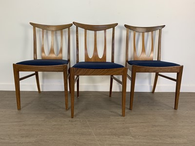 Lot 526a - VICTOR WILKINS (BRITISH, 1878-1972) FOR G-PLAN, SET OF SIX 'BRASILIA' TEAK DINING CHAIRS