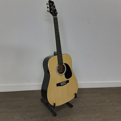 Lot 2 - TWO ACCOUSTIC GUITARS BY STAGG AND NEVADA