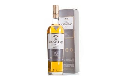 Lot 329 - MACALLAN 10 YEAR OLD FINE OAK