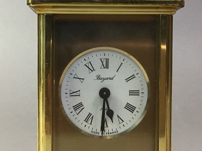 Lot 90 - FRENCH BRASS CARRIAGE CLOCK