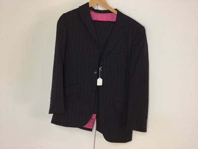 Lot 104 - HUGO BOSS PINSTRIPE SUIT