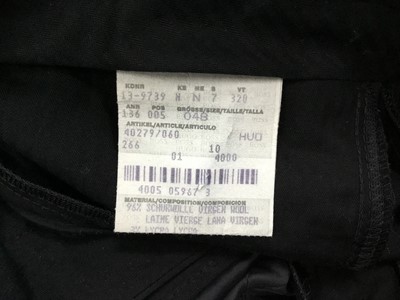 Lot 104 - HUGO BOSS PINSTRIPE SUIT