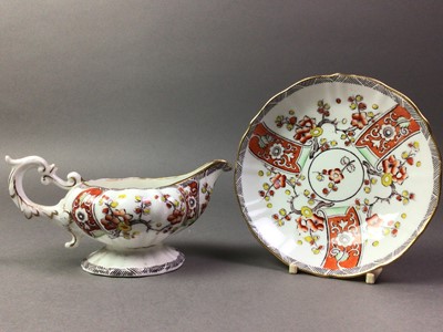 Lot 128 - VICTORIAN STAFFORDSHIRE PART TEA SERVICE