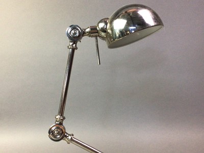 Lot 71 - PAIR OF MODERN ADJUSTABLE TABLE LAMPS