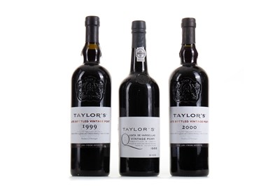 Lot 648 - 3 BOTTLES OF TAYLOR'S VINTAGE PORT