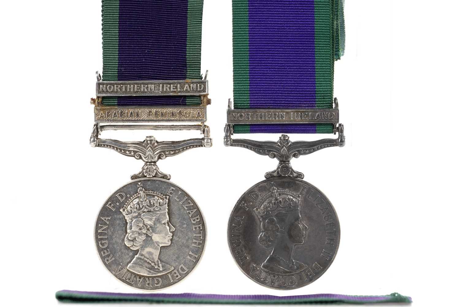 Lot 83 - TWO ELIZBETH II GENERAL SERVICE MEDALS