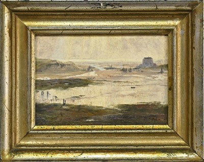 Lot 390 - WILLIAM LIONEL WYLLIE RA RE (BRITISH 1851 - 1931)