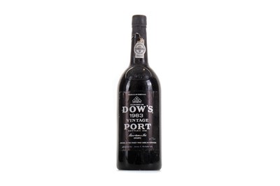 Lot 654 - DOW'S 1983 VINTAGE