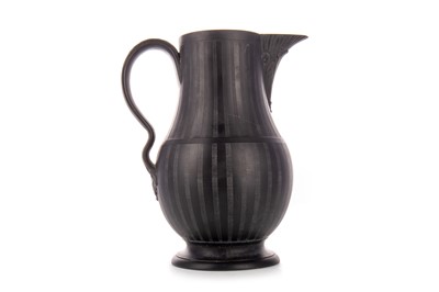 Lot 757 - ELIJAH MEYER, BLACK BASALT POTTERY WATER JUG