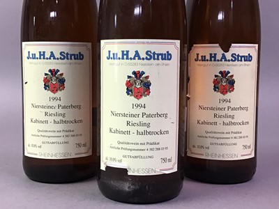 Lot 172 - FOUR BOTTLES OF GERMAN RIESLING WINE