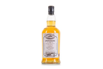 Lot 322 - SPRINGBANK 10 YEAR OLD HMS CAMPBELTOWN DECOMMISSIONING