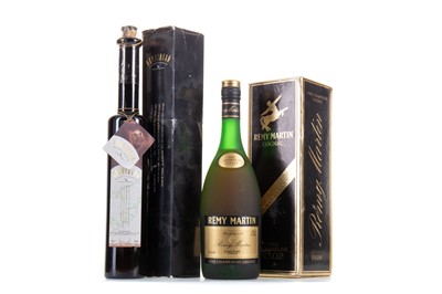 Lot 344 - REMY MARTIN VSOP AND HEBRIDEAN WHISKY LIQUEUR 50CL