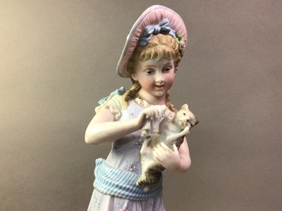 Lot 165 - PAIR OF LATE 19TH CENTURY GERMAN FIGURES